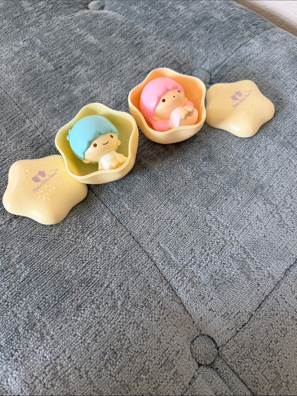 Rare Sanrio Little Twin Stars Kiki & Lala Gacha Figures